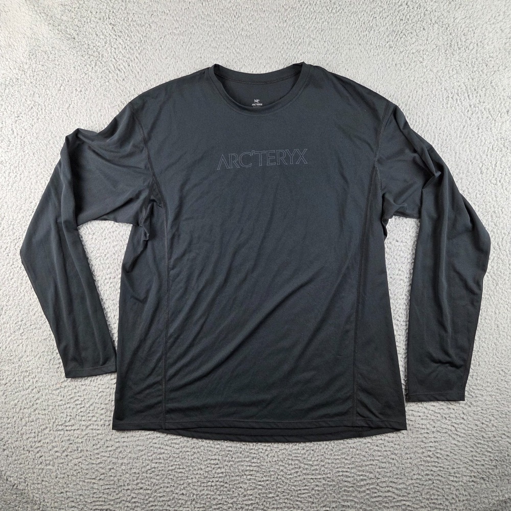 VINTAGE ARC'TERYX LONGSLEEVE SHIRT MENS XL BLACK